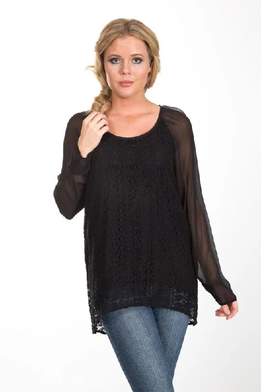 Mette Top black