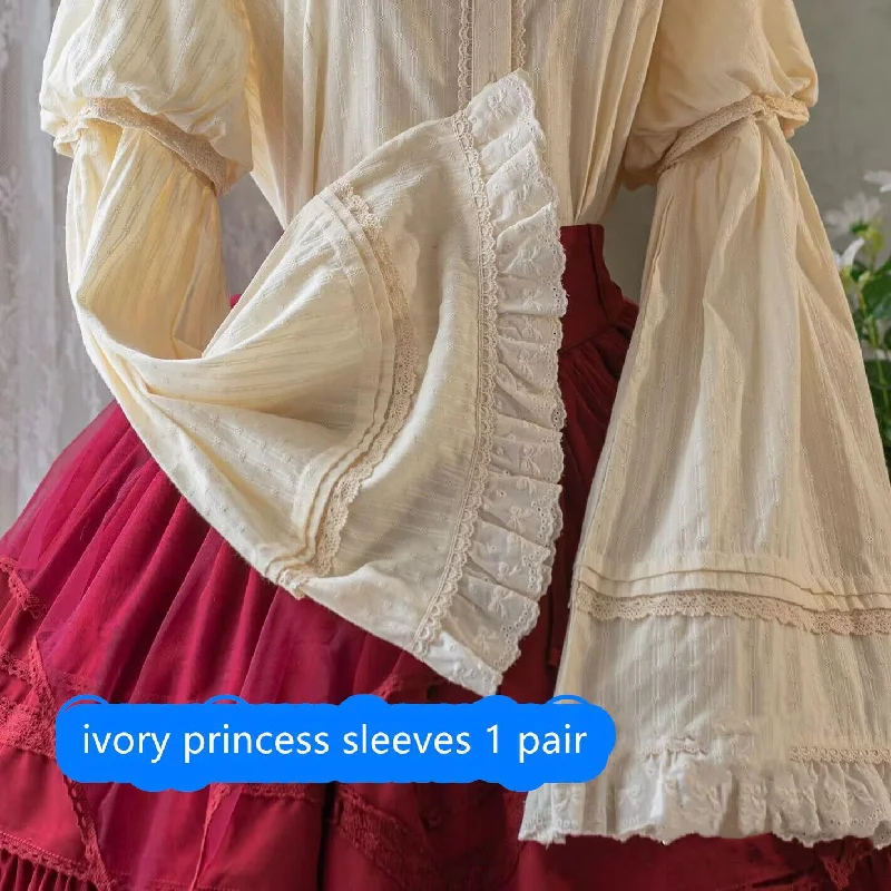 ivory princess sleeves 1 pair