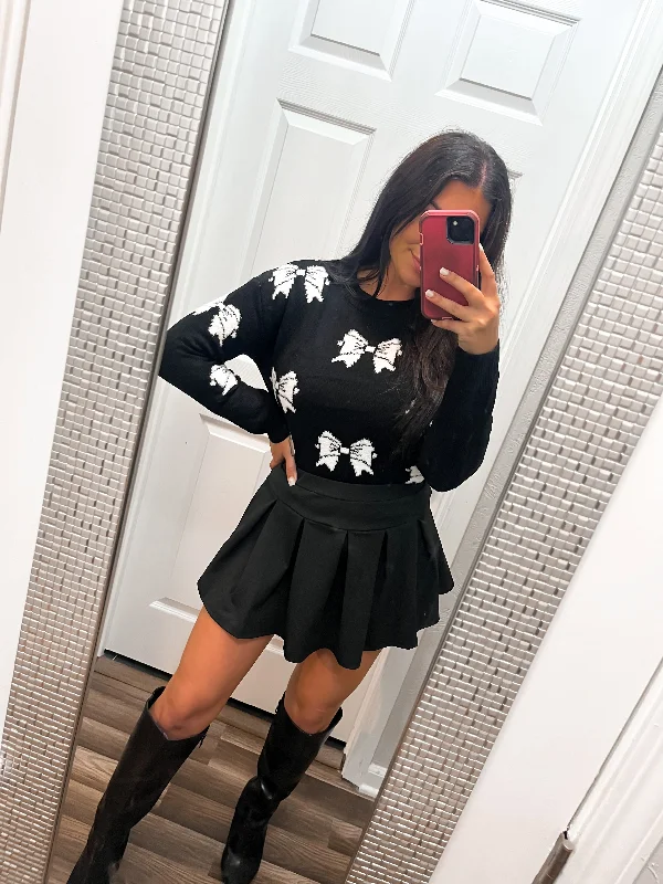 Bow Sweater Top