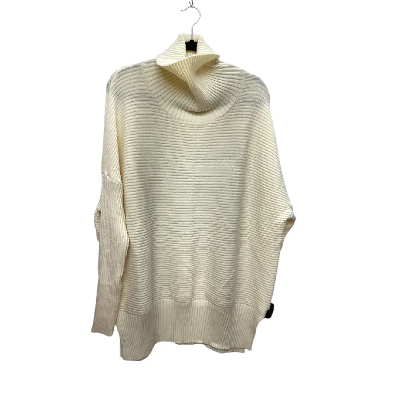 Sweater By Clothes Mentor In Cream, Size: Xl