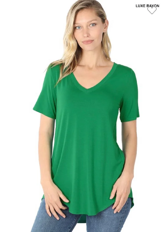 Green Basic Tee