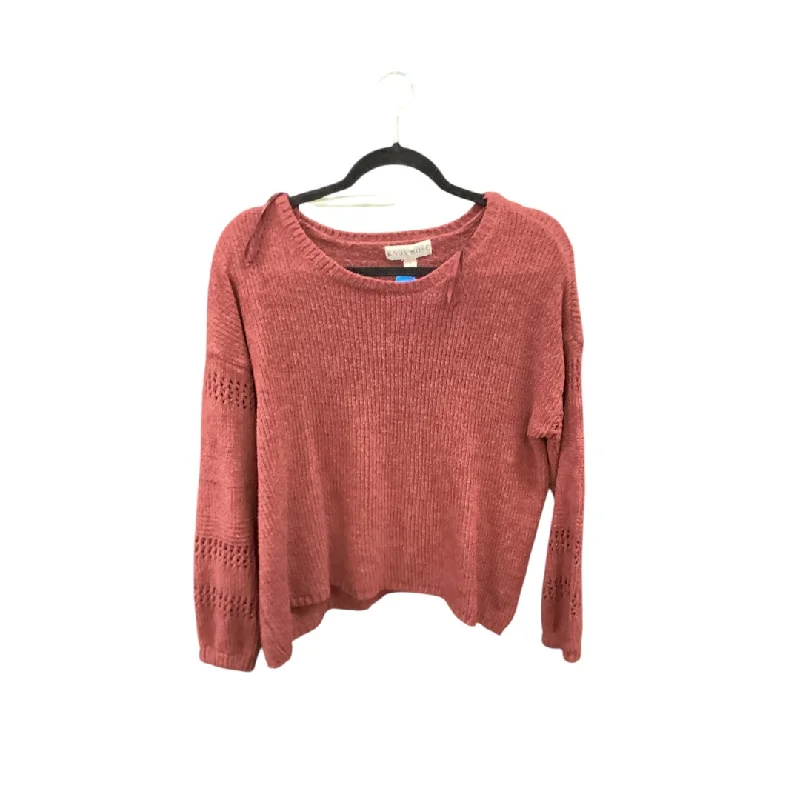 Sweater By Knox Rose In Orange, Size: S