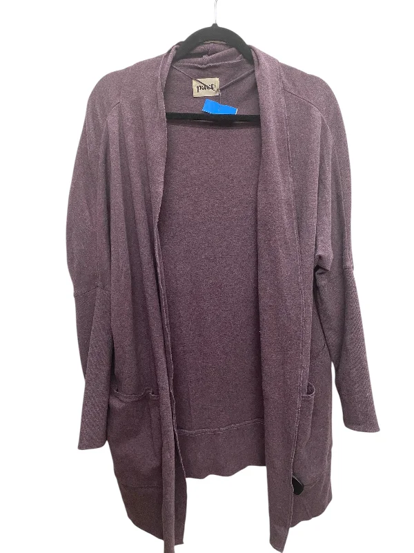 Cardigan By Clothes Mentor In Purple, Size: S