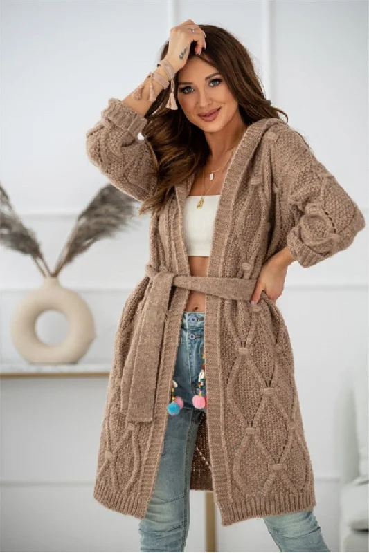 Knitted Warm Cardigan For Women, Bohemian Jumper