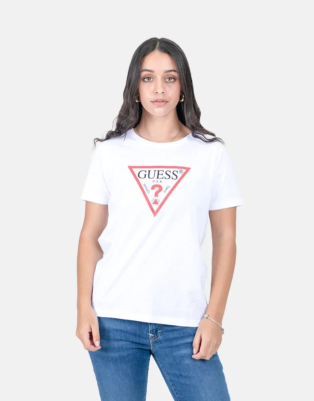 Guess Crew Neck Original White T-Shirt