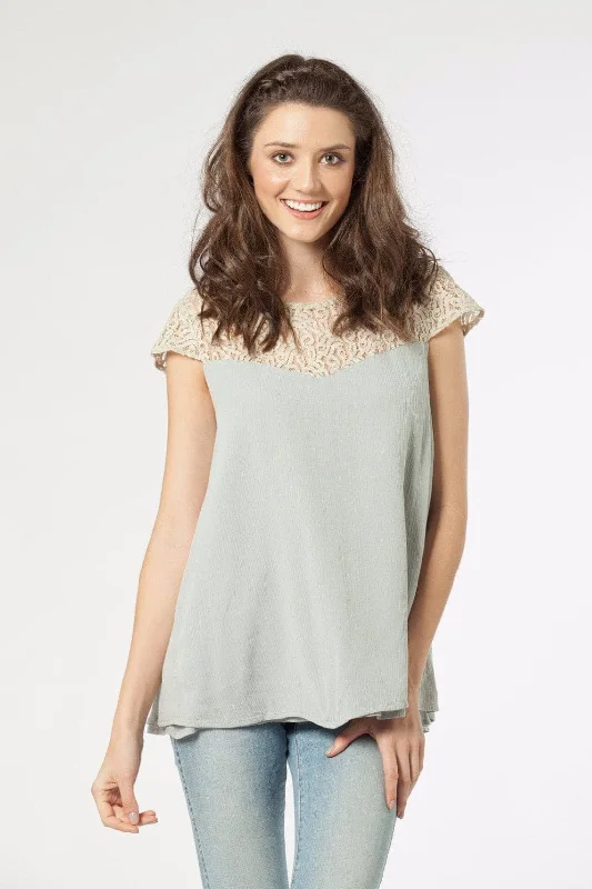 Women Top grey ADORA