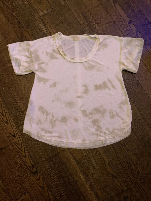 Tie Dye Tee in Ivory