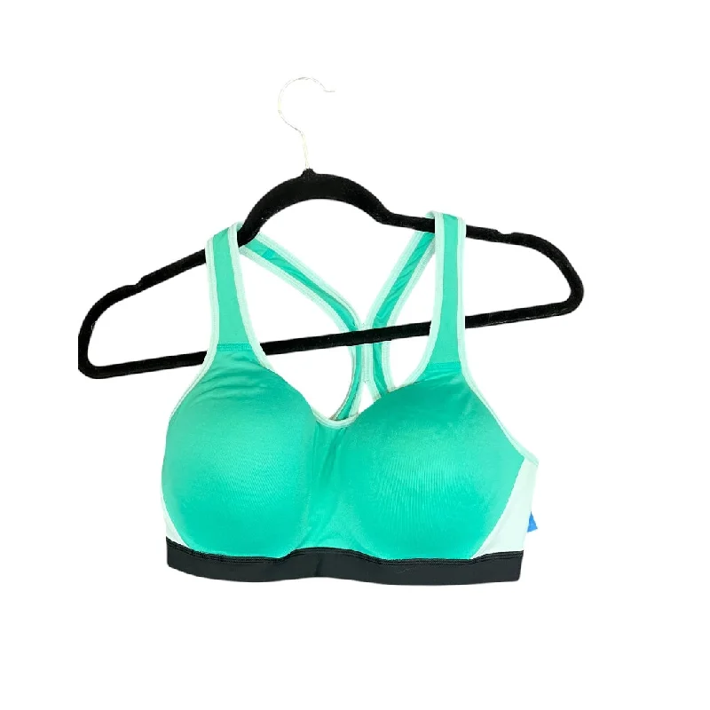 Athletic Bra By Champion In Green, Size: L