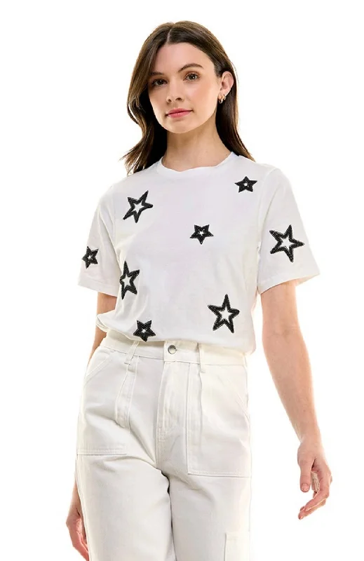 WHITE STAR T-SHIRT