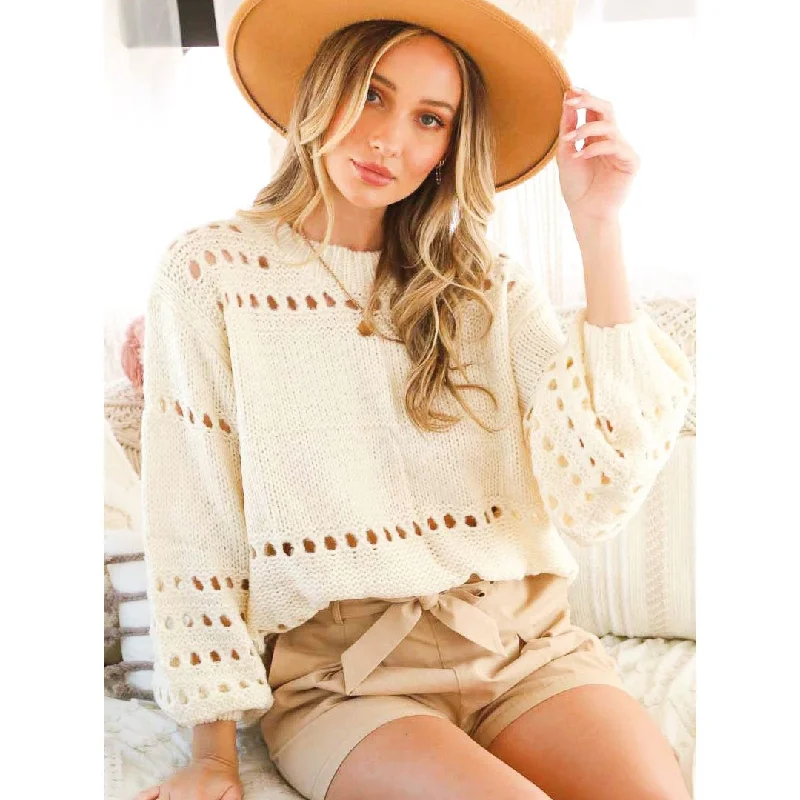 Open Knit Sweater