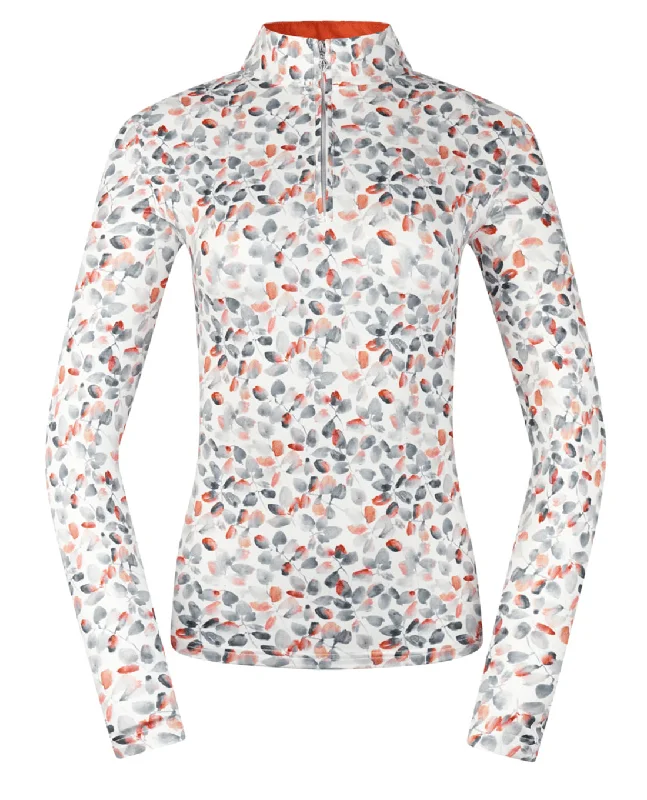 PURE GOLF Arusha Winter Midlayer Top 441 Autumn Embers