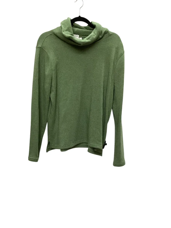 Top Long Sleeve By J. Crew In Green, Size: L