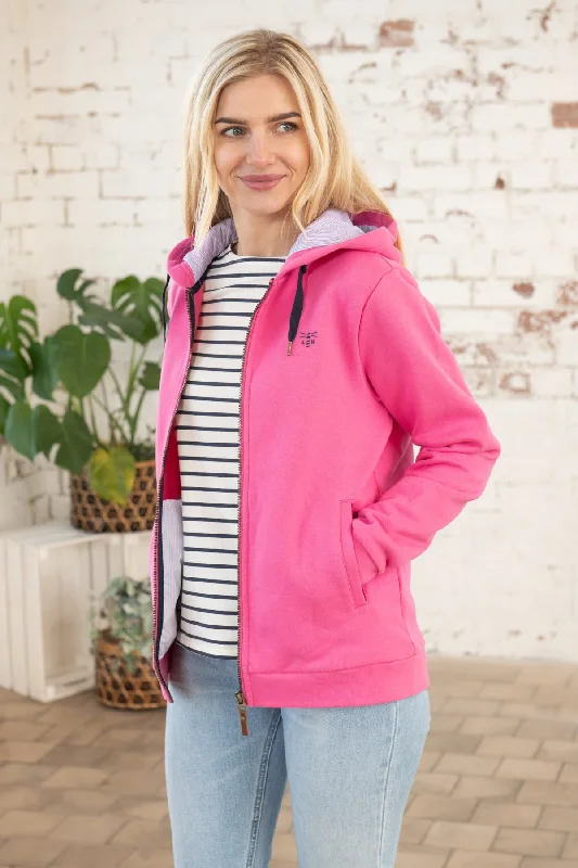 Strand Hooded Top - Azalea Pink