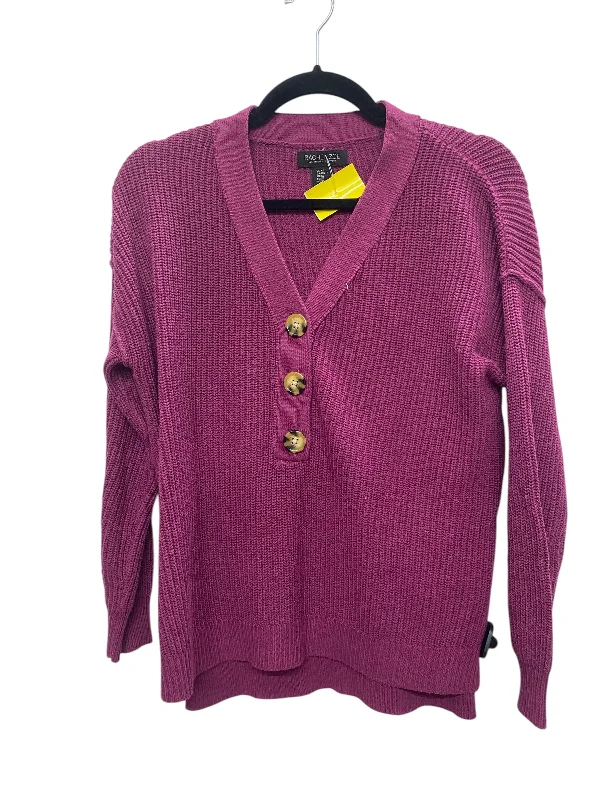 Sweater By Rachel Zoe In Purple, Size: Xs