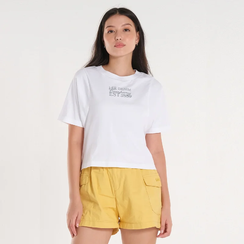 WOMENS SEMI CROPPED T-SHIRT