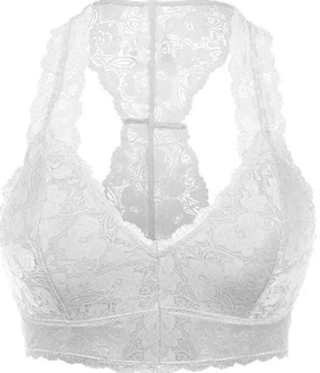 Plus Size Bralette in Ivory