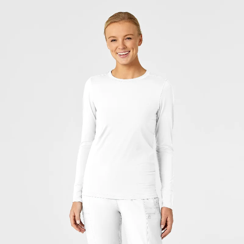 Women's Performance Long Sleeve Tee - White