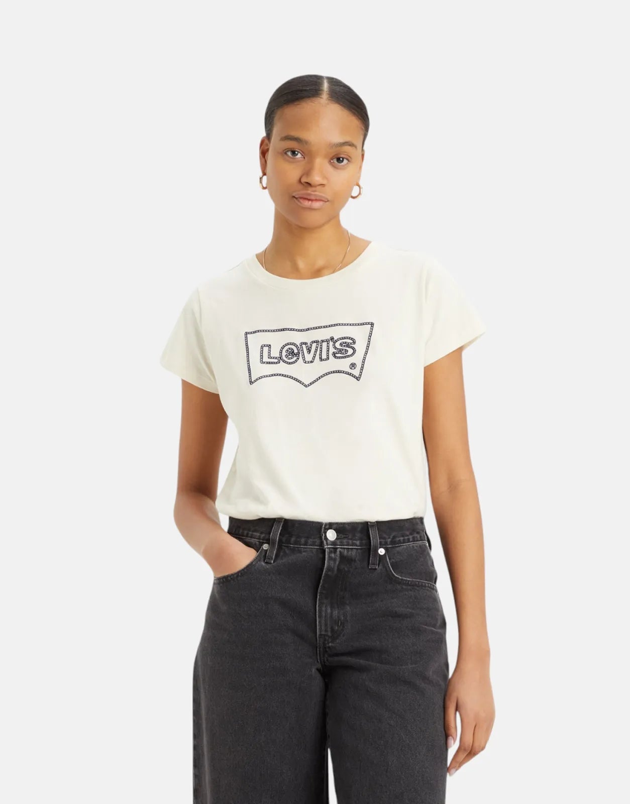 Levi's Graphic Boxy White Swan T-Shirt