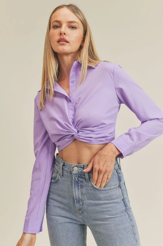 Coqueta Long Sleeve in Lavender