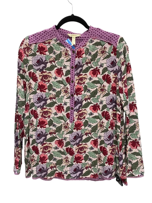 Top Long Sleeve By Matilda Jane In Multi-colored, Size: M