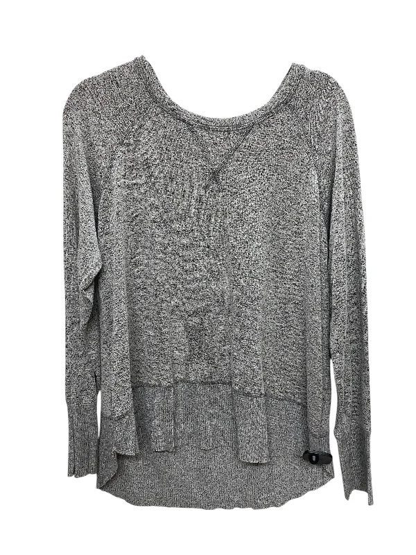 Top Long Sleeve Basic By Jodifl In Grey, Size: S