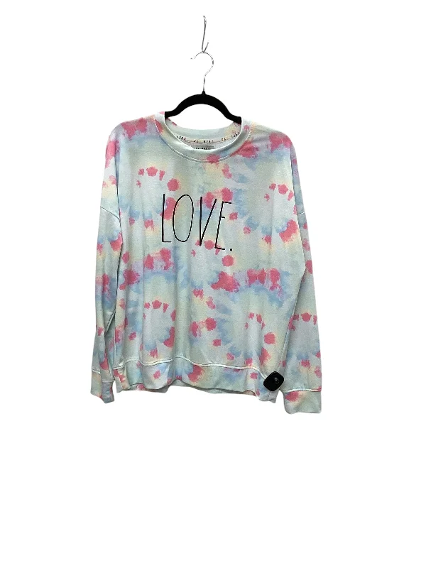 Top Long Sleeve By Clothes Mentor In Tie Dye Print, Size: L