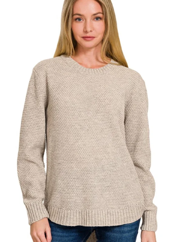 Fireside Classic Sweater Heather Mocha